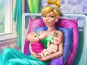 Trò chơi Cinderella Twins Birth trực tuyến