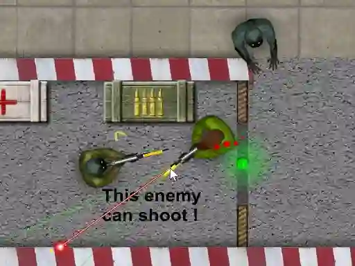 Trò chơi Zombie Shooting 2D trực tuyến