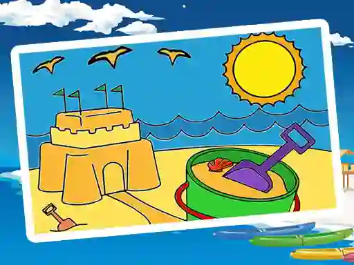 Trò chơi Summer Coloring Pages trực tuyến