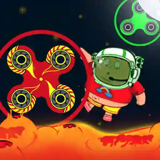Trò chơi Spinner Astro the Floor is Lava trực tuyến