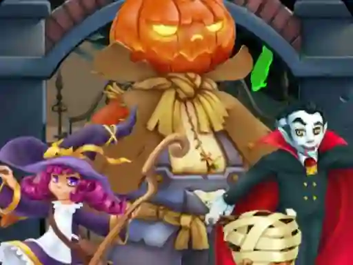 Trò chơi Halloween Jigsaw Deluxe trực tuyến