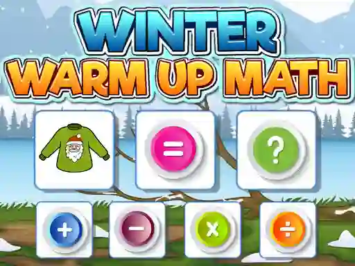 Trò chơi Winter Warm Up Math trực tuyến