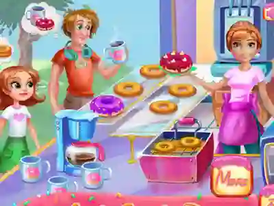 Trò chơi Annie Cooking Donuts trực tuyến