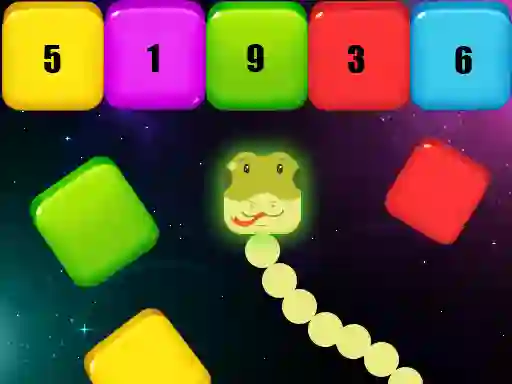 Trò chơi Snake Blocks and Numbers trực tuyến