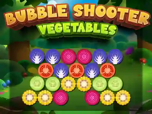 Trò chơi Bubble Shooter Vegetables trực tuyến