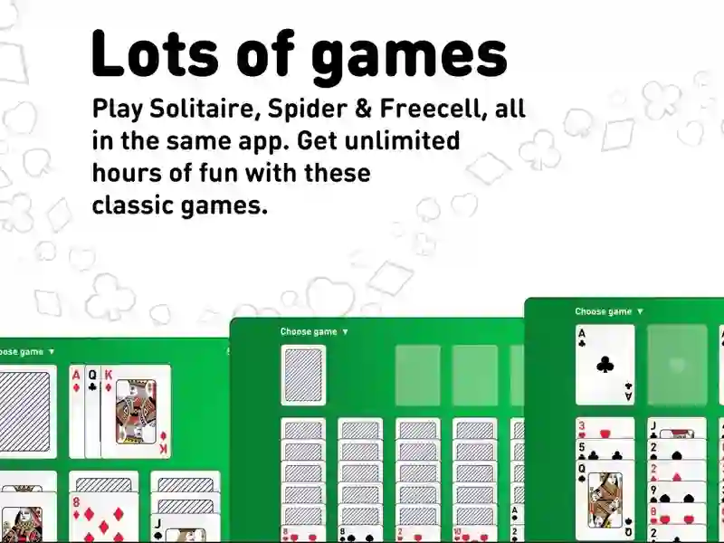 Trò chơi Solitaire collection: klondike, spider & freecell trực tuyến