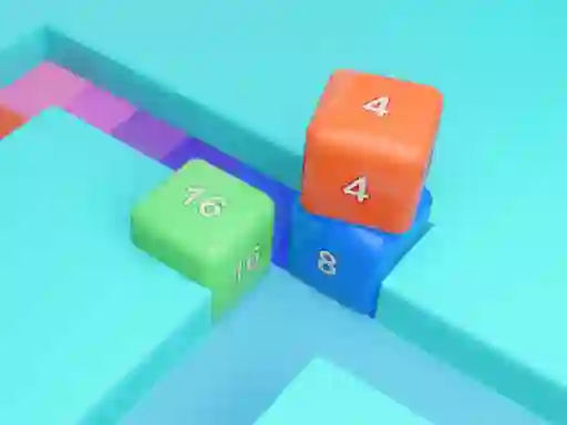 Trò chơi Maze Cube 2048 trực tuyến
