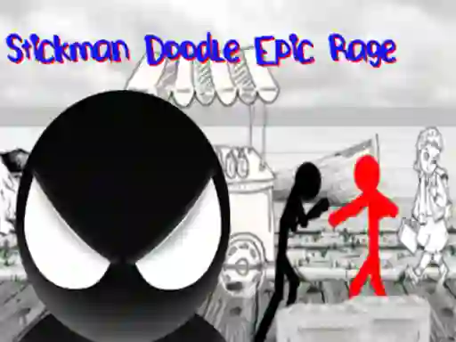 Trò chơi Stickman Doodle Epic Rage trực tuyến