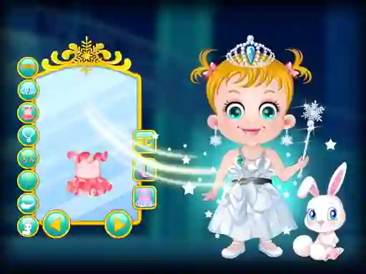 Trò chơi Baby Hazel Ice Princess Dressup trực tuyến