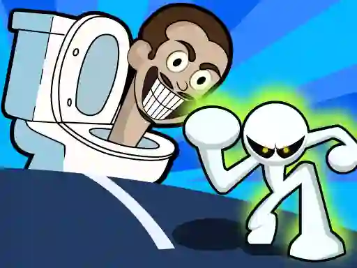 Trò chơi Stickman vs Skibidi Toilet trực tuyến