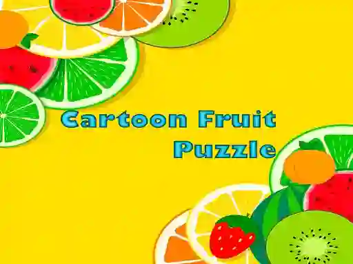 Trò chơi Cartoon Fruit Puzzle trực tuyến