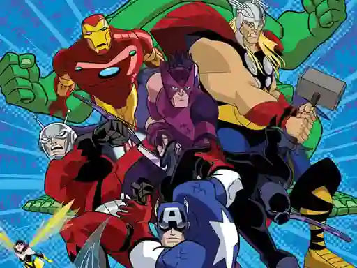 Trò chơi Avengers Coloring trực tuyến