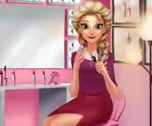 Trò chơi Ice Queen Makeover Time trực tuyến