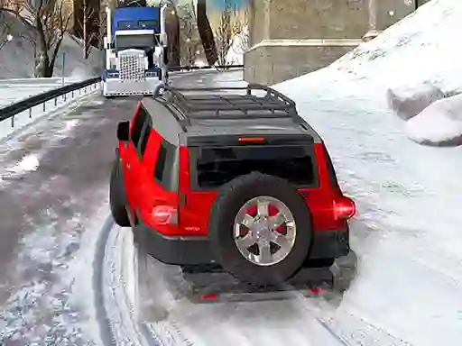 Trò chơi Heavy Jeep Winter Driving trực tuyến