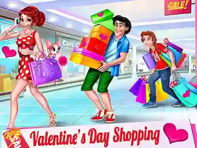 Trò chơi Valentine's Day Shopping trực tuyến
