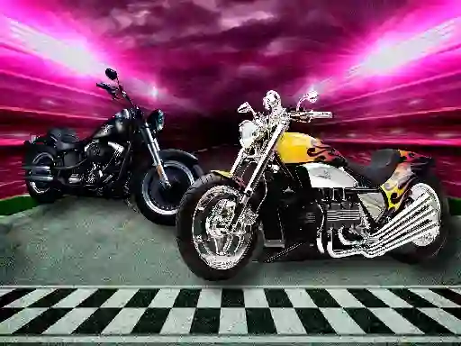 Trò chơi Motorbike Puzzle Challenge trực tuyến