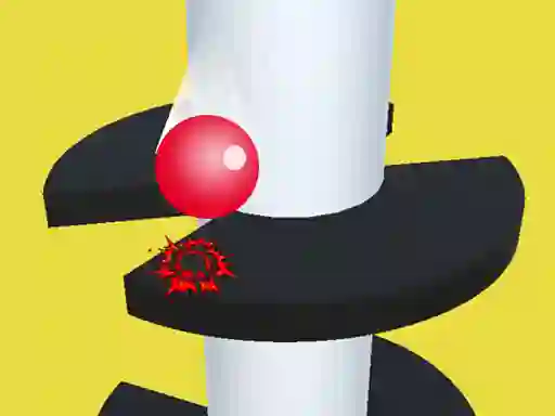Trò chơi Helix Jump Ball trực tuyến