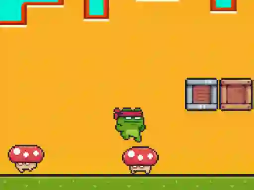 Trò chơi Ninja Frog Adventure trực tuyến