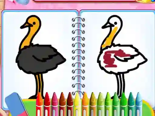 Trò chơi Coloring Birds Game trực tuyến