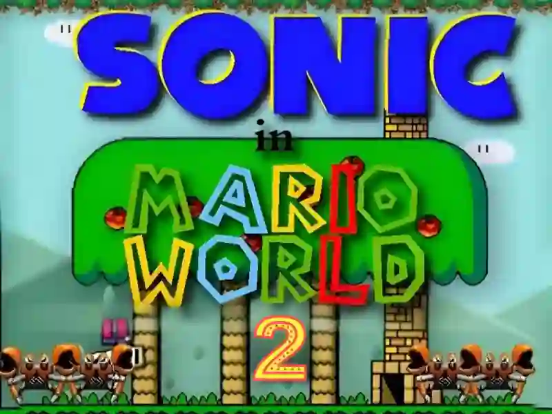 Trò chơi Sonic in Mario World 2 trực tuyến