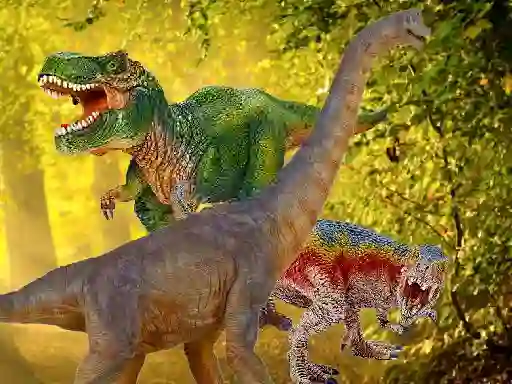 Trò chơi World Of Dinosaurs Jigsaw trực tuyến