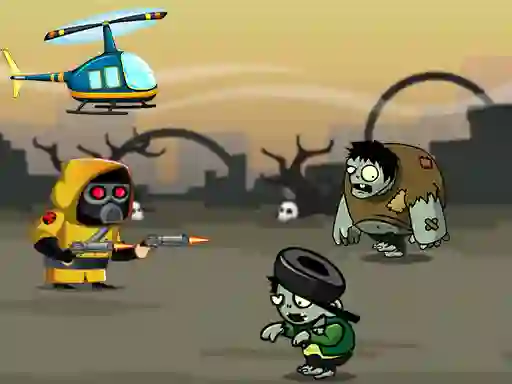Trò chơi Crazy Zombie Hunter trực tuyến