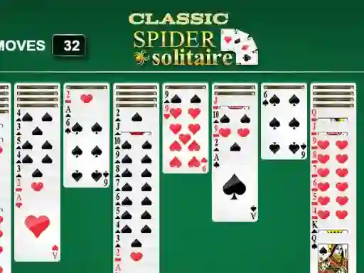 Trò chơi Classic Spider Solitaire trực tuyến