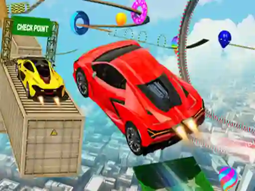 Trò chơi Crazy Car Stunt Descent GT trực tuyến