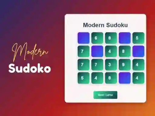Trò chơi Modern Sudoku trực tuyến
