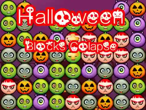 Trò chơi Halloween Block Collapse trực tuyến