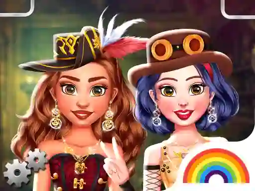Trò chơi Princess Girls Steampunk Rivalry trực tuyến