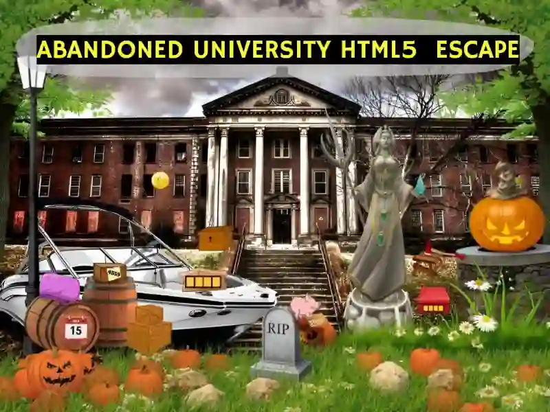Trò chơi Abandoned University Html5 Escape trực tuyến