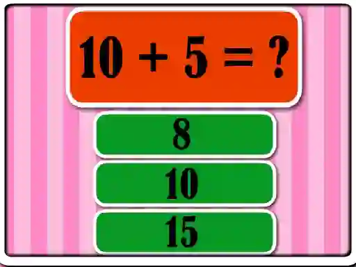 Trò chơi Math Test Challenge trực tuyến