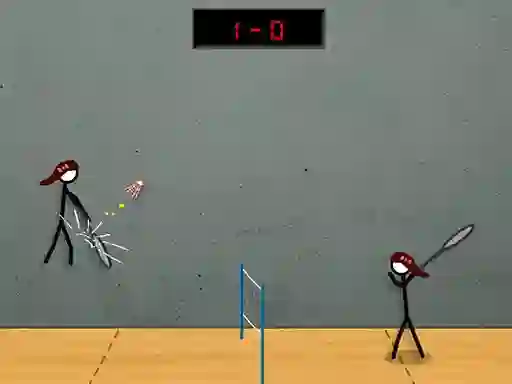 Trò chơi Stick Figure Badminton 2 trực tuyến