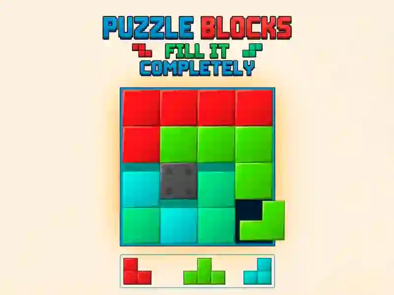 Trò chơi Puzzle Blocks: Fill It Completely trực tuyến