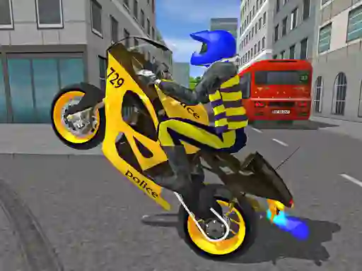 Trò chơi Police Motorbike Race Simulator trực tuyến