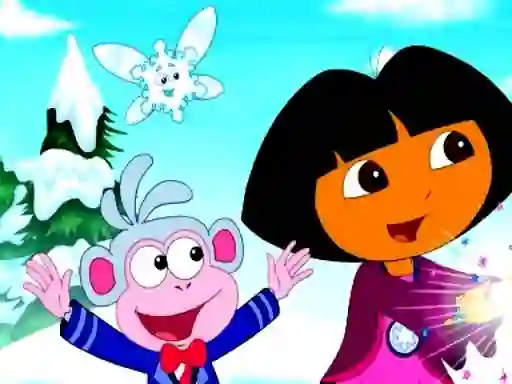 Trò chơi Dora Find 5 Differences trực tuyến