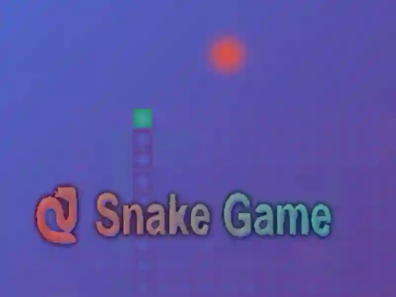 Trò chơi Snake game trực tuyến