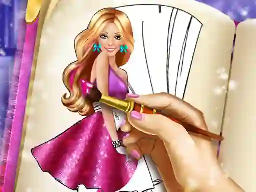 Trò chơi Doll Coloring Book trực tuyến