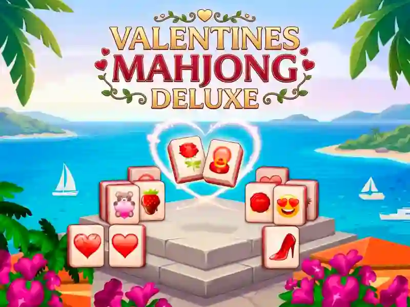 Trò chơi Valentines Mahjong Deluxe trực tuyến