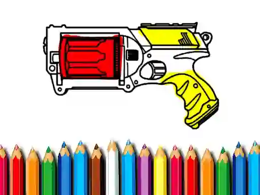 Trò chơi Back To School: Nerf Coloring Book trực tuyến