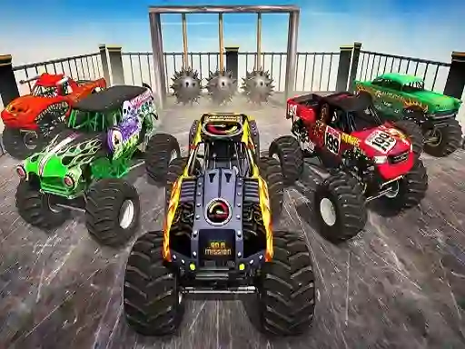 Trò chơi Monster Truck Impossible Stunt Track trực tuyến