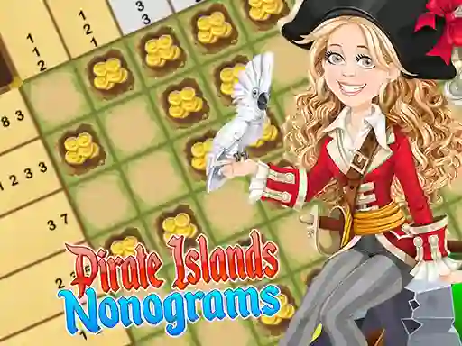 Trò chơi Pirate Islands Nonograms trực tuyến