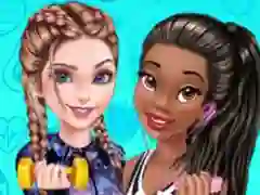 Trò chơi Princesses Workout Buddies trực tuyến