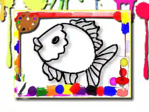 Trò chơi Fish Coloring Book trực tuyến