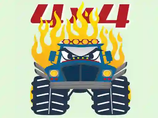 Trò chơi Monster Trucks Coloring Pages trực tuyến