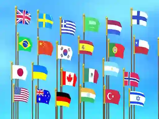 Trò chơi Flag Puzzle Jam: Collect Flags trực tuyến