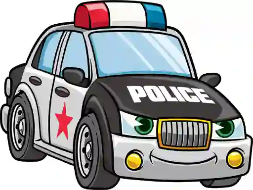 Trò chơi Cartoon Police Cars trực tuyến