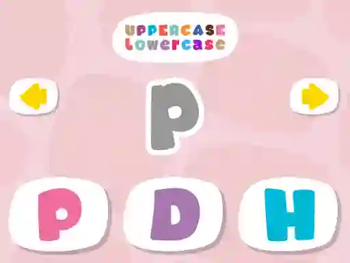 Trò chơi Uppercase Lowercase trực tuyến