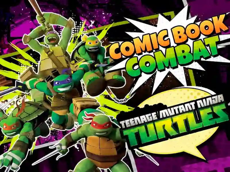 Trò chơi Teenage Mutant Ninja Turtles Comic book Combat trực tuyến